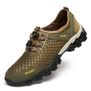 Sandalias de malla transpirable para hombre, ligeras, modernas, para senderismo, vadeo, casuales, para verano. - Product Image 5