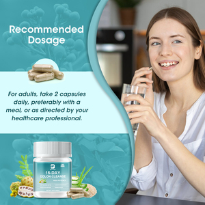 Beworths kapsul pembersih usus besar 15 hari kapsul pendukung pencernaan dan usus besar Detox - Product Image 6