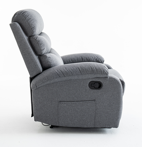 كرسي استرخاء يدوي عصري، أريكة لغرفة المعيشة مع جيوب ومشابك، كرسي فردي قابل للفصل، أثاث بإطار خشبي، كرسي قابل للتمدد - Product Image 3