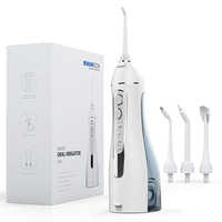 Risun Tech – irrigateur buccal Portable avec réservoir d'eau, fil dentaire Rechargeable sans fil pour nettoyage des dents
