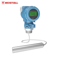 Niveaumètre hydrostatique câblé en acier inoxydable Weistoll, portée 100 m, protection IP68, pour rivière/puits profond, précision 0,25 %