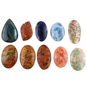 Piedras preciosas mixtas ovaladas Gemkora, piedras naturales pulidas de más de 150 quilates para la fabricación de joyas - Product Image 1