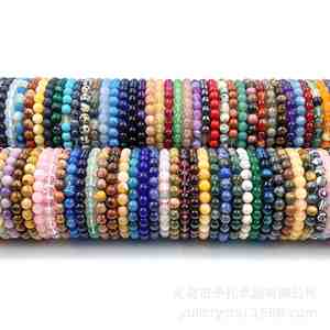 Natural Stone <b>Bracelet</b> Colorful Glass Beaded Success and Motivation Competitive B2B Price for Wholesalers Insured Shipping - Product Image 3