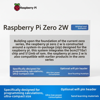 Motherboard Raspberry Pi Zero 2W dengan Heatsink dan Pembaca Kartu 32GB
