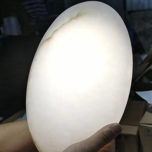 โคมไฟติดผนังหินอ่อน แหล่งกำเนิดแสง LED 220V ดีไซน์ทันสมัยสำหรับห้องนั่งเล่น ห้องนอน ห้องโถง - Product Image 4