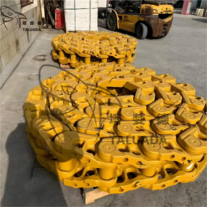 חלקי תחתית זחל איכותיים למחפר, נעלי זחל עבור קאטו HD820 HD1250, שרשרת זחל, מכלול חוליות פלדה לבנייה - Product Image 5