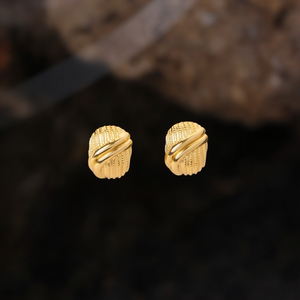 Pendientes de Moda con Cristales, Acero Inoxidable 316L, Baño de Oro PVD, Resistentes y Sostenibles - Product Image 3
