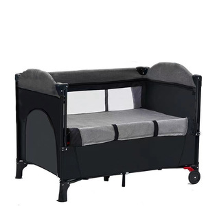 Mosquitera Moderna Plegable Tipo Carpa para <span class=keywords><strong>Cuna</strong></span> <span class=keywords><strong>de</strong></span> <span class=keywords><strong>Viaje</strong></span> Grande para Recién Nacidos y Bebés para Uso en Dormitorio, Comedor y Escuela - Product Image 3