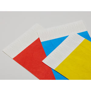 Pulseras de Tyvek de color sólido de 25 mm (1 pulgada) impermeables para eventos con impresión personalizada. - Product Image 2