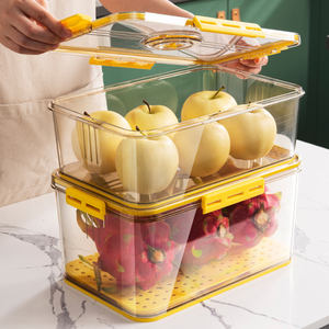 Cajas de plástico para almacenamiento de alimentos frescos, calidad al por mayor, 3.2L - Product Image 6