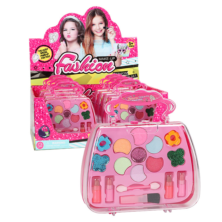 Bolso de maquillaje para niños y niñas, juguete cosmético de alta calidad