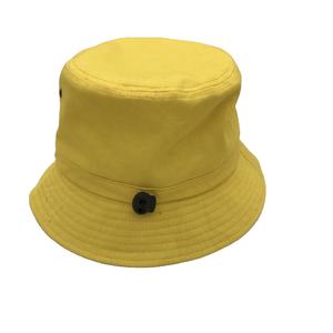 Chapeau Bob en Coton Jaune de Haute Qualité avec Logo Brodé en 3D, Lettre, Réglable, pour Sports de Plein Air, Pêche, Hommes et Femmes, Décontracté, Voyage - Product Image 1