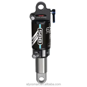 MTB Rear Shocks 185mm EXA 588RL Ebike Bicycle Suspension Staring Damper KS Dual Air Rear Shock With Lockout