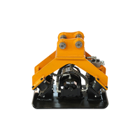Compacteur hydraulique vibrant de qualité professionnelle pour les opérations de remblaiement et de creusement avec excavatrice
