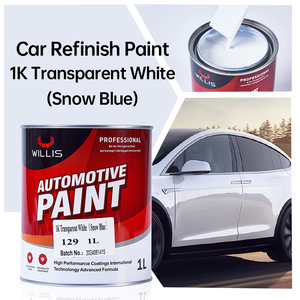 Revêtements de réparation automobile <span class=keywords><strong>Peinture</strong></span> principale de couleur <span class=keywords><strong>acrylique</strong></span> 1K avancée pour la réparation automobile <span class=keywords><strong>Peinture</strong></span> de voiture blanche transparente - Product Image 2