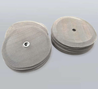 Disk Filter baja tahan karat berlipat dengan layar ekstruder/kekuatan tinggi dengan lubang instalasi Tengah