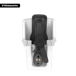 Scanner de codes-barres extérieur en nylon balistique montable pour équipement médical hospitalier, couleur blanche VIN-PDA-01 - Product Image 3