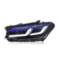 Thunder Blue Sourcil LED DaytimeSteeringLens Éclairage Ambiant Led Car pour BMW Série 5 G30 18-20 Modification de l'assemblage des phares
