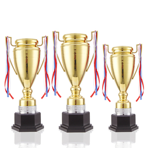 JINZUN China Trophy Factory Suministro original Calidad Todos los tamaños Trofeo de metal para competición deportiva europea Trofeo Logotipo personalizado - Product Image 3