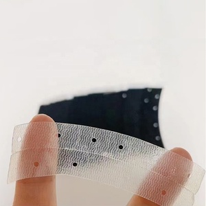 36 Pièces/Paquet Noir Étanche C Contour Dentelle Perruque Ruban Bandes Forte Dentelle Colle Adhésif Avec Trou - Product Image 3