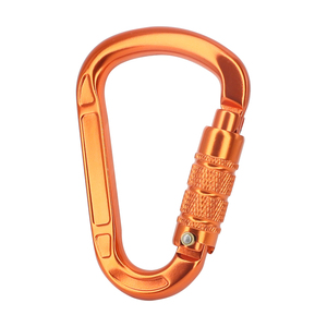 <span class=keywords><strong>Mousqueton</strong></span> <span class=keywords><strong>verrouillable</strong></span> mousquetons verrouillables 22kn <span class=keywords><strong>mousqueton</strong></span> d'escalade Hms aluminium anodisé activité d'escalade en plein air logo personnalisé - Product Image 4