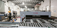 Chaîne de production automatique de biscuit de biscuit/four tunnel bande en acier de cuisson