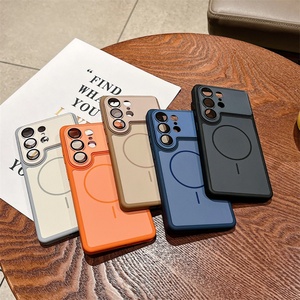 Original Matte Magnetic Case for Samsung Galaxy S26 Ultra Plus Glass Lens <b>Protector</b> Wireless Charge Shockproof <b>Cover</b> - Product Image 3