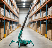Grue araignée 506 avancée avec système hydraulique de haute précision pour les applications d'entretien industriel