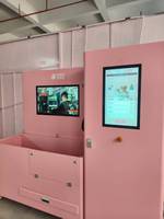 Máquina de Aseo Semiautomática para Mascotas, Perros y Gatos, con Función de Baño de Hidrógeno, Activación por Escaneo, Baño de Acero Inoxidable