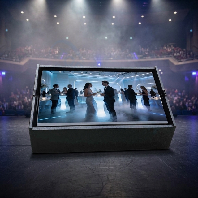 Topflashstar Stage Monitor Speaker Audio Equipment 55/43/32/27 Inch HD Screen for Concert Lecture Studio Teleprompter