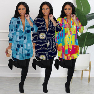 FYS10375 <span class=keywords><strong>Cardigan</strong></span> Slim chiusura a manica lunga con bottone a righe Top stile europeo americano Casual abbigliamento da ufficio <span class=keywords><strong>Midi</strong></span> naturale per l'autunno - Product Image 1