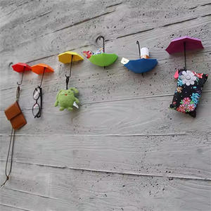 Crochet auto-adhésif personnalisé en forme de parapluie Crochet sans trace mural au design classique - Product Image 2