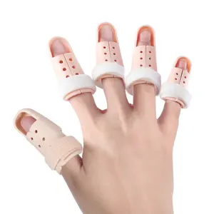 可调固定器手指夹板槌支撑篮球手指关节保护塑料手指支撑保护器HA01861