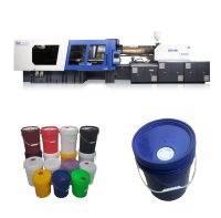 Fournisseur personnalisé vitesse rapide meilleure machine d'injection de seau de peinture de 800 tonnes avec machine d'injection plastique Iml seau de 20 litres