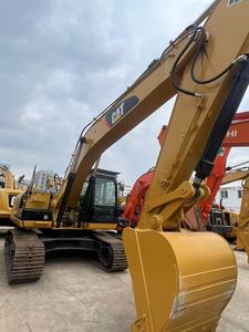 Excavatrice sur chenilles Caterpillar 323DL bien entretenue, mode d'économie de carburant optimisé, forte force de creusement pour carrières et fondations - Product Image 1
