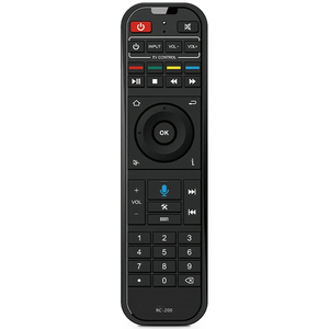รีโมทคอนโทรลเสียง RC-200 ใหม่สำหรับซูเปอร์บ็อกซ์ ซูเปอร์ S5 MAX,S3,S4 PRO - Product Image 1
