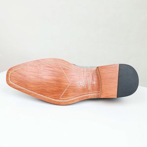 รองเท้าออกซ์ฟอร์ดหนังแท้ทรงหัวแหลมสำหรับผู้ชายรุ่นใหม่ ดีไซน์หรูหรา เหมาะสำหรับงานแต่งงาน พร้อมรองรับอุ้งเท้าและกันน้ำ - Product Image 2