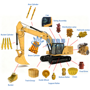 LUYUE - Repuesto de Faro Trasero de Alta Calidad para Excavadora Kobelco SK200-6 SK200-8, Piezas de Maquinaria de Construcción - Product Image 4