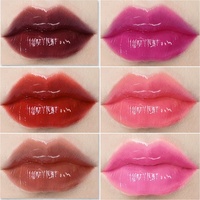 Cosmétiques véganes en gros, gloss à lèvres rose transparent, fournisseur, logo privé, gloss à lèvres pailleté, marque privée, gloss à lèvres pour petites filles