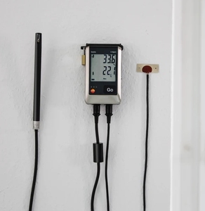 Original Testo 176 H1 4-Channel <b>Temperature</b> and Humidity <b>Data</b> <b>Logger</b> with External Probe, 2 Million Readings, IP65 - Product Image 4