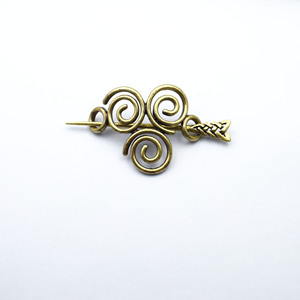نورس شجرة التنين فايكنغ الحياة Barrette Celtic عقدة ويكا Celtic عقدة دبوس الشعر خمر اكسسوارات مجوهرات الزفاف - Product Image 5