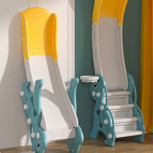 Glissière pliante en plastique d'intérieur de terrain de jeu de toboggan de <span class=keywords><strong>chiot</strong></span> de dessin animé de stockage pratique de vente chaude - Product Image 2