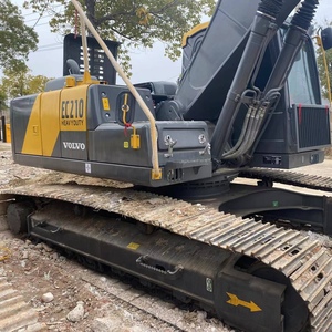 Excavadora de cadenas Volvo EC210 usada de alto rendimiento, excavadora hidráulica de 21 toneladas, excavadoras Volvo 210 de segunda mano baratas en venta - Product Image 3