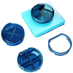 Wholesale Portable Plastic Pill Box Dispenser Travel Organizer with Separate Medications <b>Storage</b> <b>Boxes</b> - Product Image 6