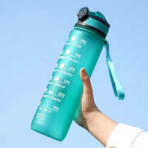 Botella de Agua de Plástico de 32oz/1000ml con Logotipo Personalizado, para Promociones, Actividades Corporativas, Regalos Empresariales, Libre de BPA - Product Image 2