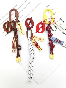 Llavero de cuerda personalizado DIY, trenzado, corto, de nailon, neopreno, paracord, correa de <span class=keywords><strong>mano</strong></span>, cordón, bonito llavero - Product Image 1