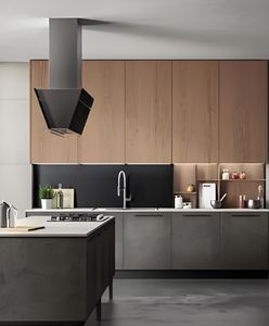 Armarios de cocina modulares de diseño personalizado Colección de armarios del fabricante - Product Image 6