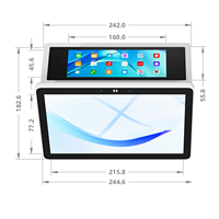 Leiling LL-055FA, terminal de point de vente tactile capacitif 10,1 pouces, Android 12, résolution 1280x800, Bluetooth 5.2, interfaces USB 3.0, RJ45
