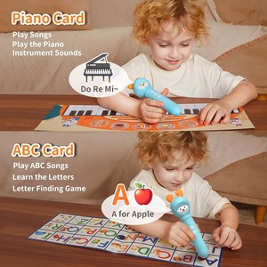 Ensemble de livres parlants Alilo pour les enfants de <span class=keywords><strong>3</strong></span> à 6 <span class=keywords><strong>ans</strong></span>, <span class=keywords><strong>3</strong></span> livres audio interactifs et 100 cartes flash, mémoire 16 Go, jouet éducatif unisexe - Product Image 5