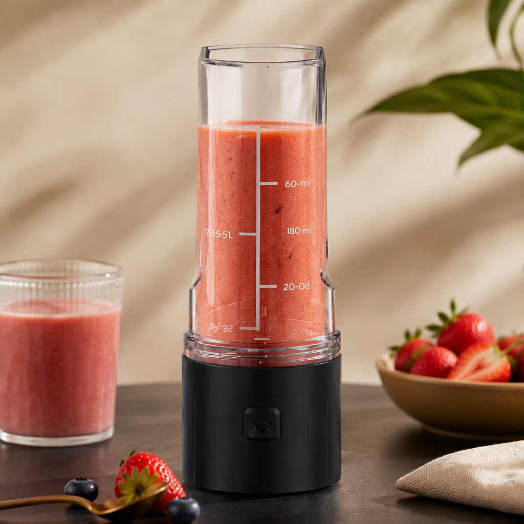 Twist & Go Blender Cup 22oz Cordless USB-C BPA Free Sleeve Leakproof Spout for Gym Office Travel · image 2